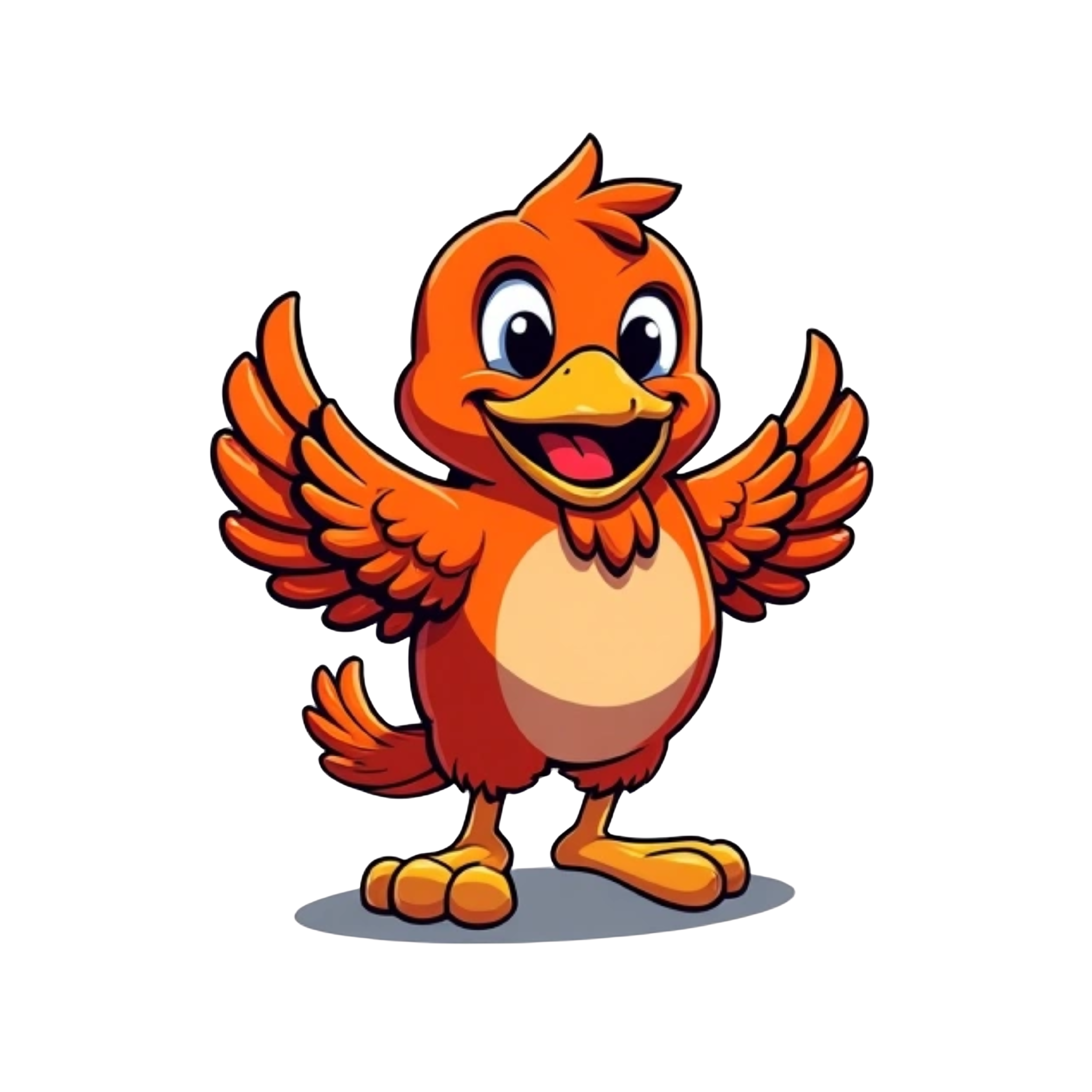 Griddy Flyers mascot