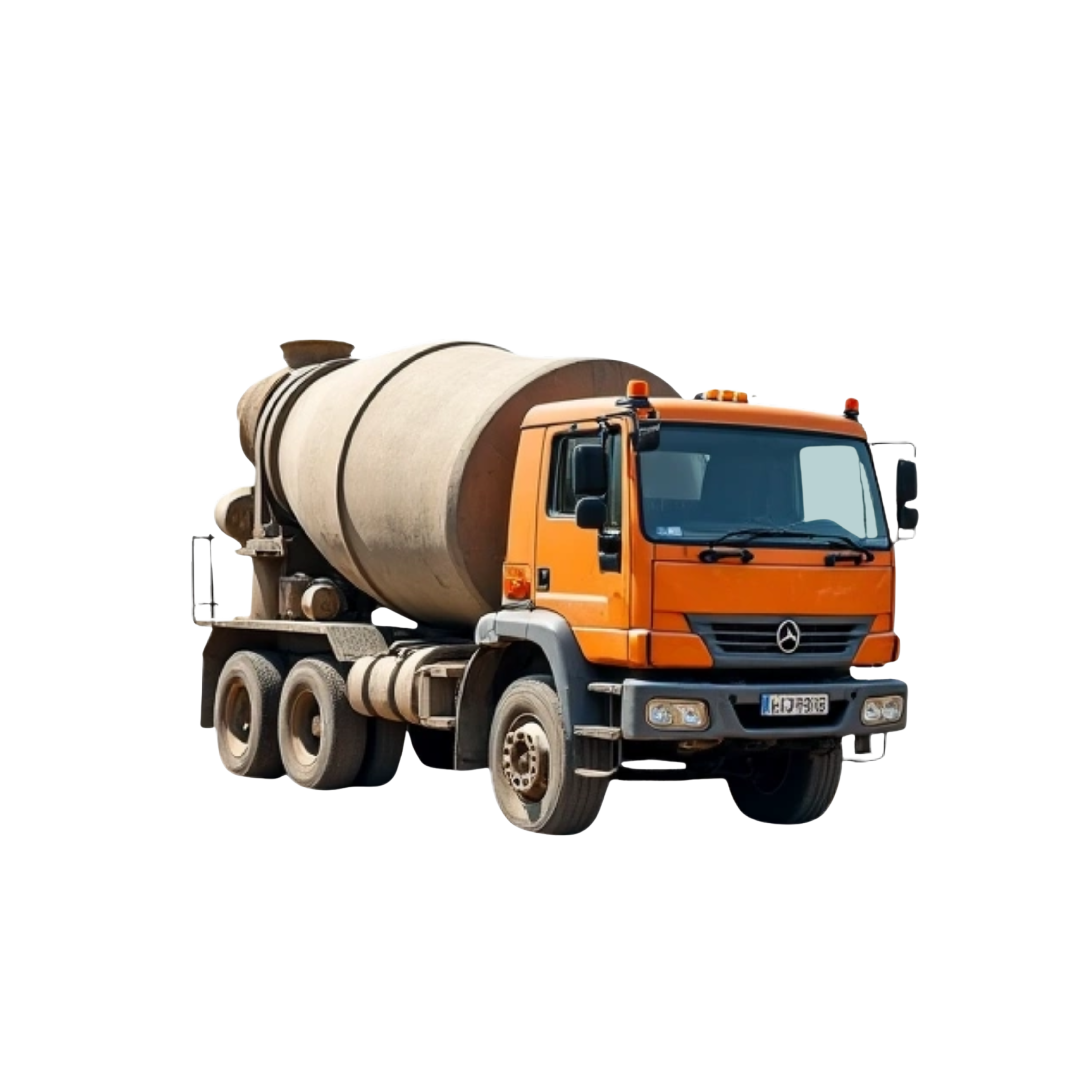 Nick, concrete masonry with masonry cement, truck and cool lettering and cements