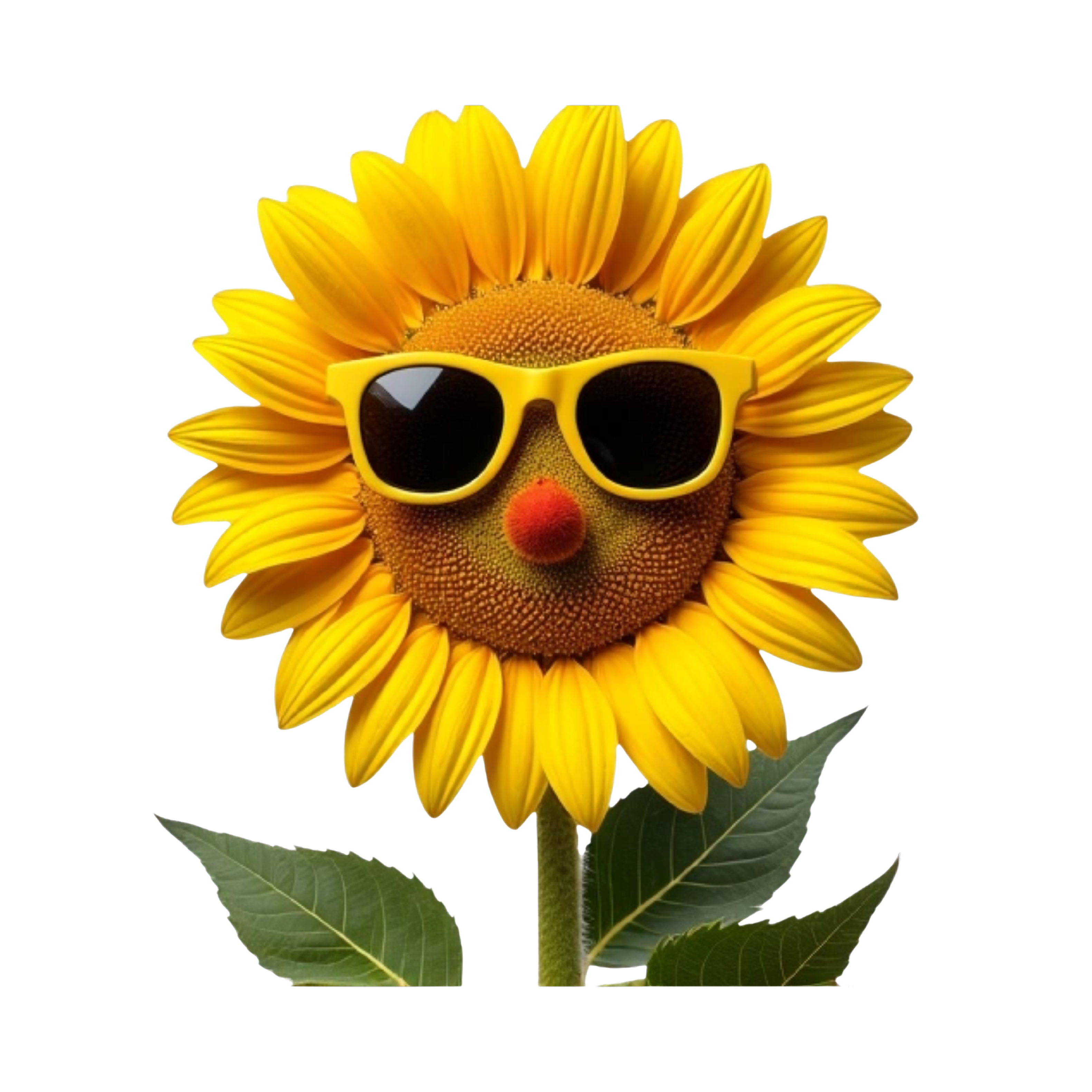 The terrifier with yellow sunflower glasses